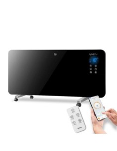 Yoevu  radiador eléctrico bajo consumo  2000w  programable  control móvil app y wifi  termostat