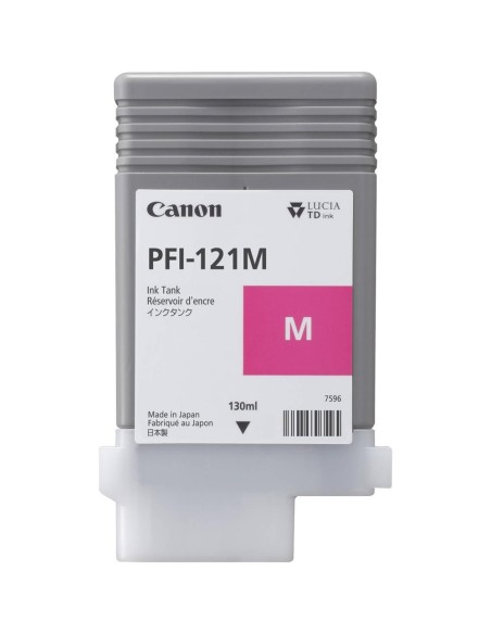 Cartucho tinta canon pfi  121m magenta