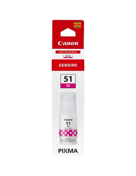 Cartucho tinta canon magenta gi  51m 70ml 7700 paginas