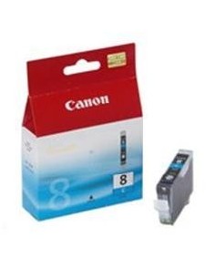 Cartucho tinta canon cli8c cian pixma 8ml 4200  5200  6600  mp500  800