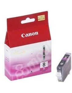 Cartucho tinta canon cli8 magenta pixma 8ml 4200  5200  6600  mp500  800