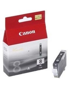 Cartucho tinta canon cli 8bk negro 13ml pixma 4200  5200  mp500  800