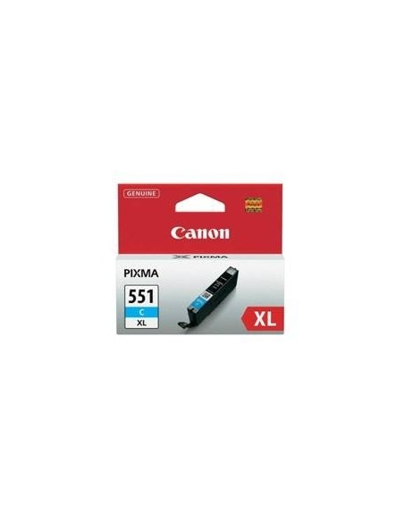Cartucho tinta canon cli 551 xl cian mg6350  mg5450