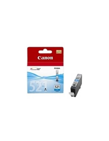 Cartucho tinta canon cli 521c cian pixma 9ml 3600  4600  4700  mp540  550  560  620  630  64