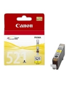 Cartucho tinta canon cli 521 amarillo 9ml pixma 3600  4600  4700 mp 540  550  560  620  630