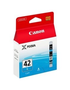 Cartucho tinta canon cli 42c cian pixma pro 100 13 ml