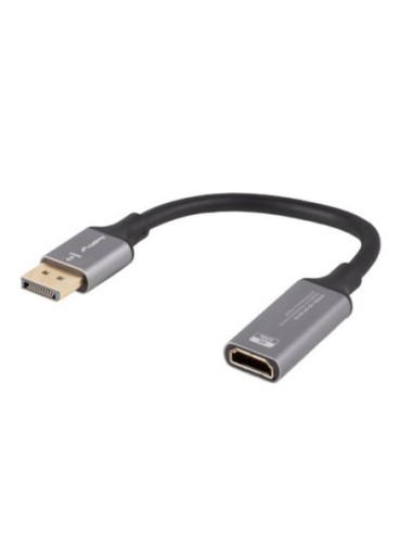 Adaptador 4k displayport a hdmi lanberg 20cm  macho  hembra