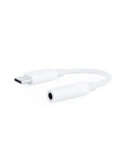 Adaptador audio nanocable usb  c  m a jack  h blanco