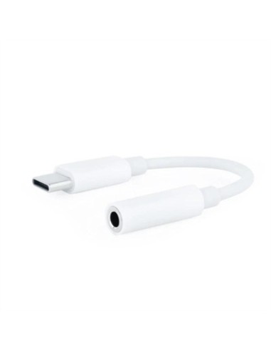 Adaptador audio nanocable usb  c  m a jack  h blanco