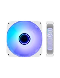 Ventilador caja coolbox infinity argb 120 mm blanco