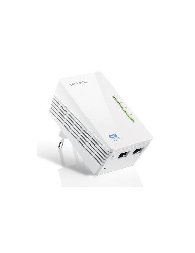 Adaptador de red wifi linea electrica av600 300mbps powerline tp  link