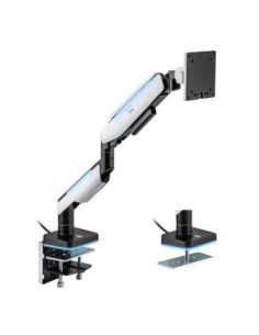 Soporte mesa ewent vesa hasta 49 pulgadas 100x100mm max 20kg rgb