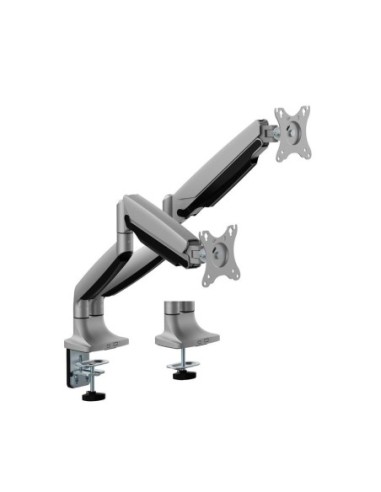 Soporte mesa ewent vesa hasta 35 pulgadas 100x100mm max 15kg 2 brazos