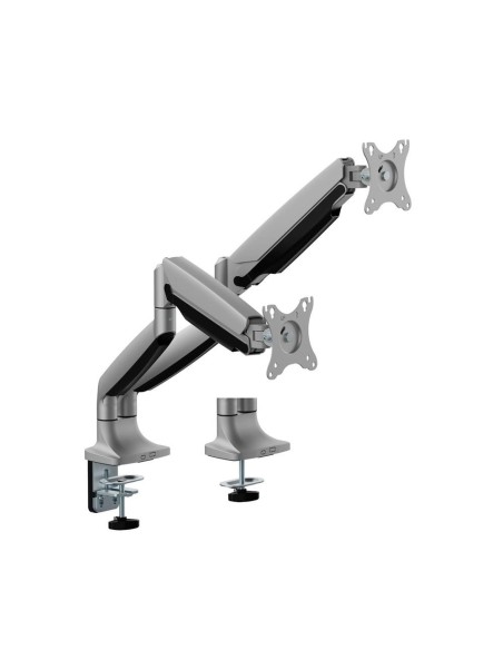 Soporte mesa ewent vesa hasta 35 pulgadas 100x100mm max 15kg 2 brazos