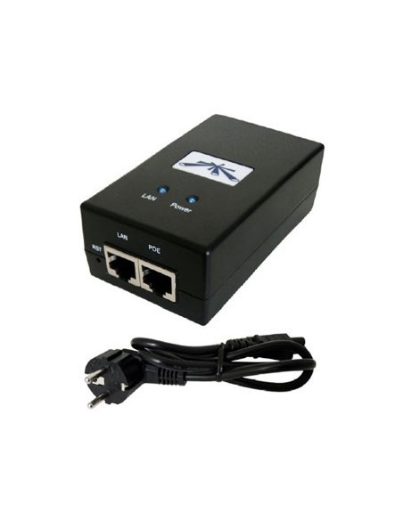 Adaptador ubiquiti networks poe  24 poe 24vdc 24w