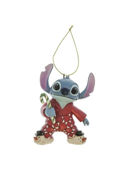 Adorno arbol de navidad enesco disney stitch pijama navideño