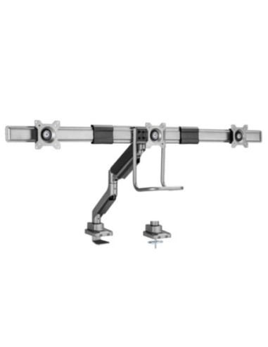 Soporte mesa equip vesa hasta 32 pulgadas 100x100 max 6kg triple pantalla