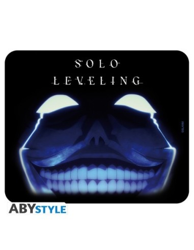 Alfombrilla de ratón flexible abystyle solo leveling estatua de dios