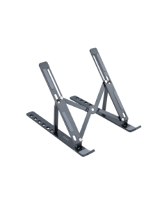 Soporte elevador tooq aluminio plegable portatiles gris