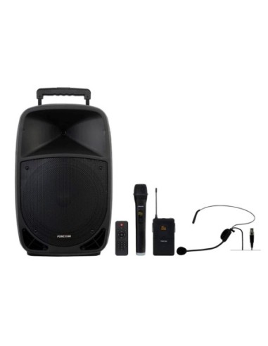 Altavoz portatil con microfono fonestar malibu  312  50w rms