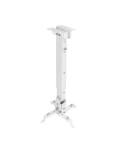 Soporte de proyector de techo tooq pj2012t  w blanco distancia 130  650 mm