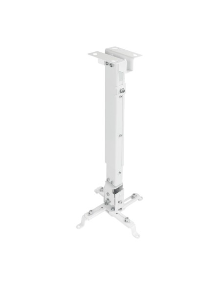 Soporte de proyector de techo tooq pj2012t  w blanco distancia 130  650 mm