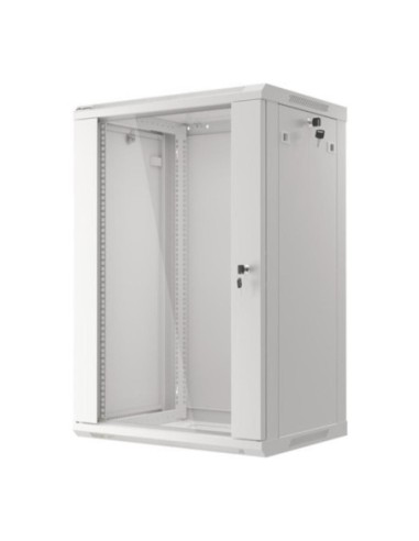 Armario lanberg 19 pulgadas 18u  600x450 gris