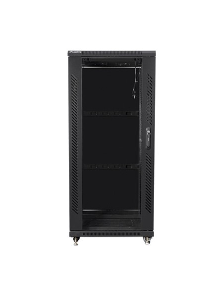 Armario lanberg rack 19 pulgadas 27u 600x600 negro