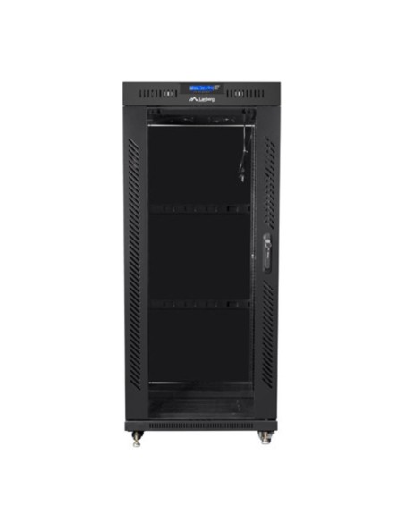 Armario lanberg rack 19 pulgadas 27u 600x800 negro