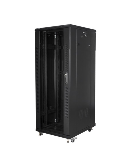 Armario lanberg rack 19 pulgadas 32u 600x800 negro