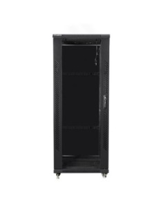 Armario rack lanberg de suelo 32u  600x600x1603 19 pulgadas flat pack negro