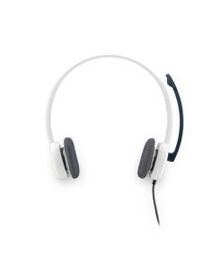 Auriculares con microfono logitech headset h150 blanco