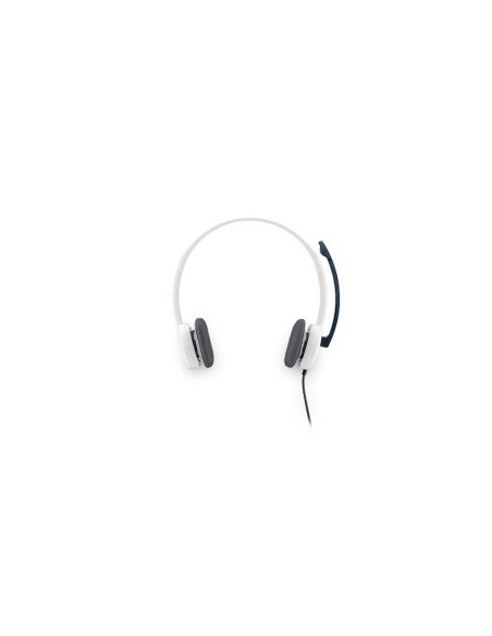 Auriculares con microfono logitech headset h150 blanco