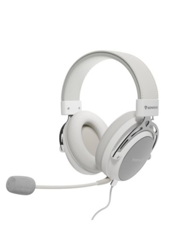 Auriculares gaming genesis toron 301 mini jack blanco