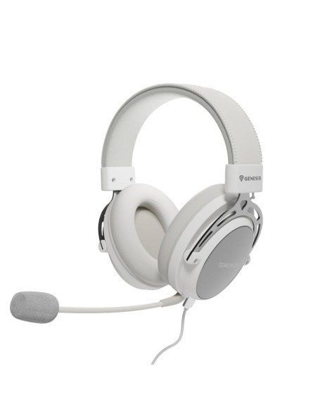 Auriculares gaming genesis toron 301 mini jack blanco