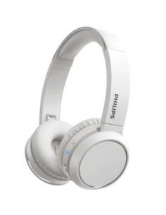Auriculares inalambricos philips tah4205bk  00 color blanco bt