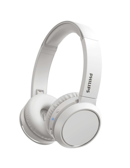 Auriculares inalambricos philips tah4205bk  00 color blanco bt