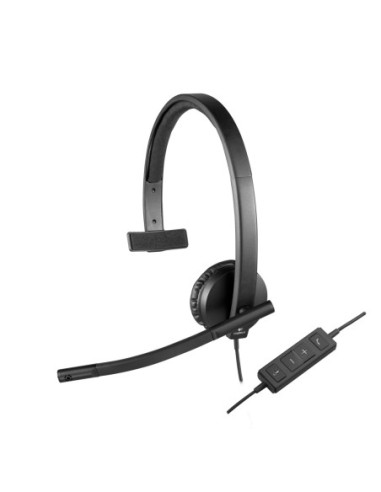Auriculares logitech h570e con microfono headset mono