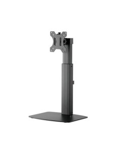 Soporte de mesa tv  monitor tooq 17 pulgadas  32 pulgadas gira incl negro db1732tn  b  vesa 75 y