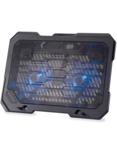 Base refrigeracion conceptronic para portatiles 2 ventiladores 125mm hasta 15 6 pulgadas
