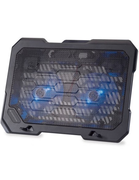 Base refrigeracion conceptronic para portatiles 2 ventiladores 125mm hasta 15 6 pulgadas