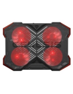 Base refrigeradora genesis oxid 260 15 6  17 3  2 usb  4 ventiladores