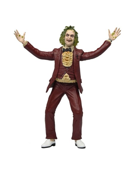 Beetlejuice red tuxedo scale action fig  18 cm beetlejuice 1988
