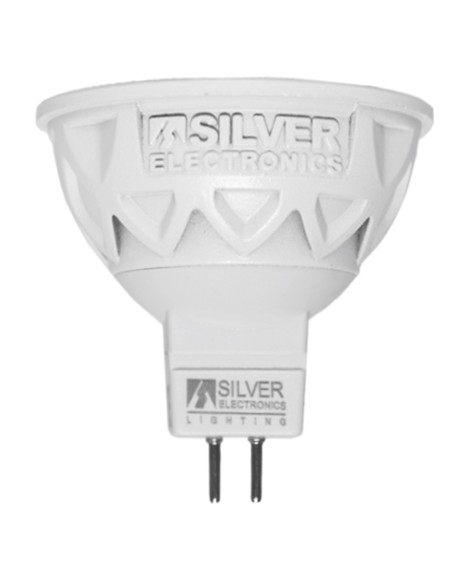 Bombilla led pro silver electronic dicroica 5w 60w  gu10  5000k  38g  470 lm  luz blanca  a