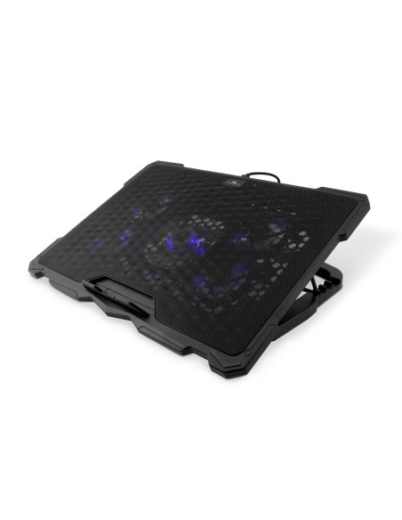 Soporte  base refrigeracion para portatil coolbox ajustable haste 17 3 pulgadas