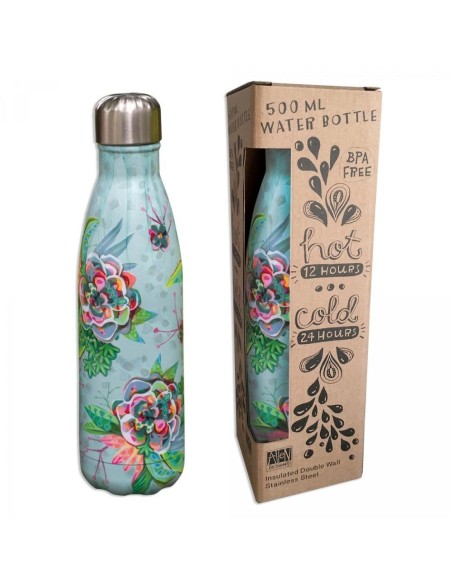 Botella isotermica enesco flores