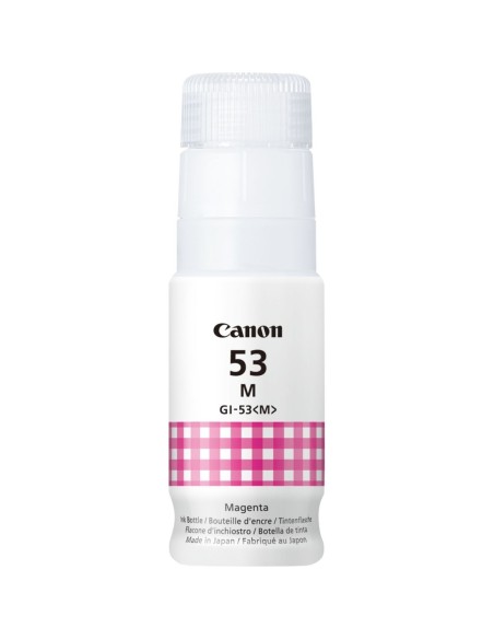 Botella tinta canon gi  53m magenta