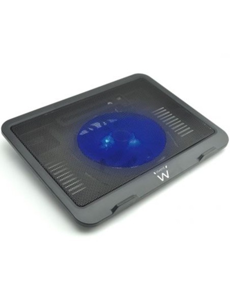 Soporte  base refrigeracion para ordenador portatil ewent ew1250  1 ventilador  usb  hasta 16 pu