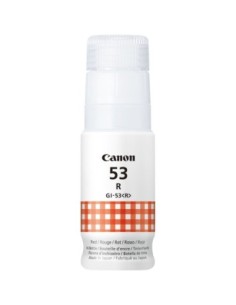 Botella tinta canon gi  53r roja