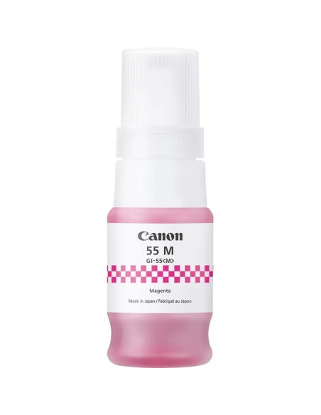 Botella tinta canon gi  55 ink magenta